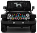 Rainbow Skeletons Grille Insert
