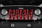 Red Aliens Grille Insert