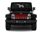 Red Cheetah Print Grille Insert