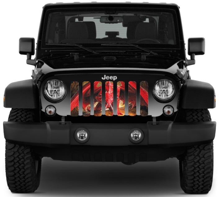 Red Dragon Grille Insert