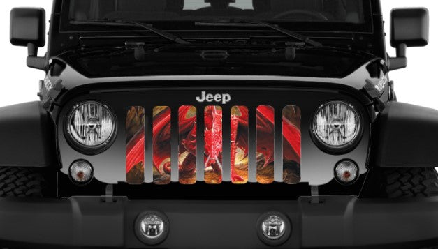 Red Dragon Grille Insert