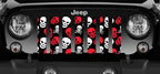 Skulls (Red) Grille Insert