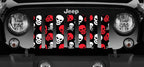 Platinum Skulls (Red) Grille Insert