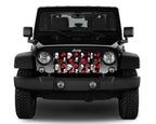 Skulls (Red) Grille Insert