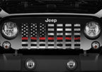 Red Steel - Thin Red Line Grille Insert for Firemen Fire Departments