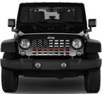 Red Steel - Thin Red Line Grille Insert for Firemen Fire Departments