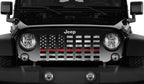 Red Steel - Thin Red Line Grille Insert for Firemen Fire Departments
