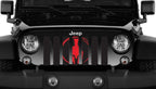 Red Warrior Grille Insert