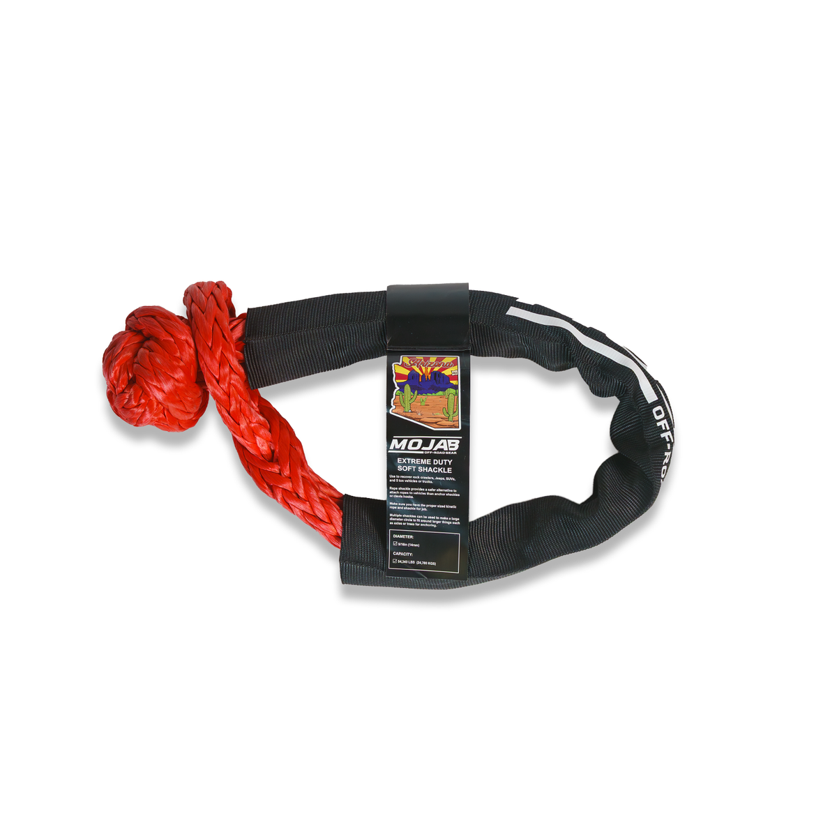 Extreme Duty Soft Shackle 9/16” x 31.5” with Sleeve