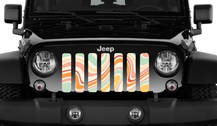 Retro Waves Grille Insert