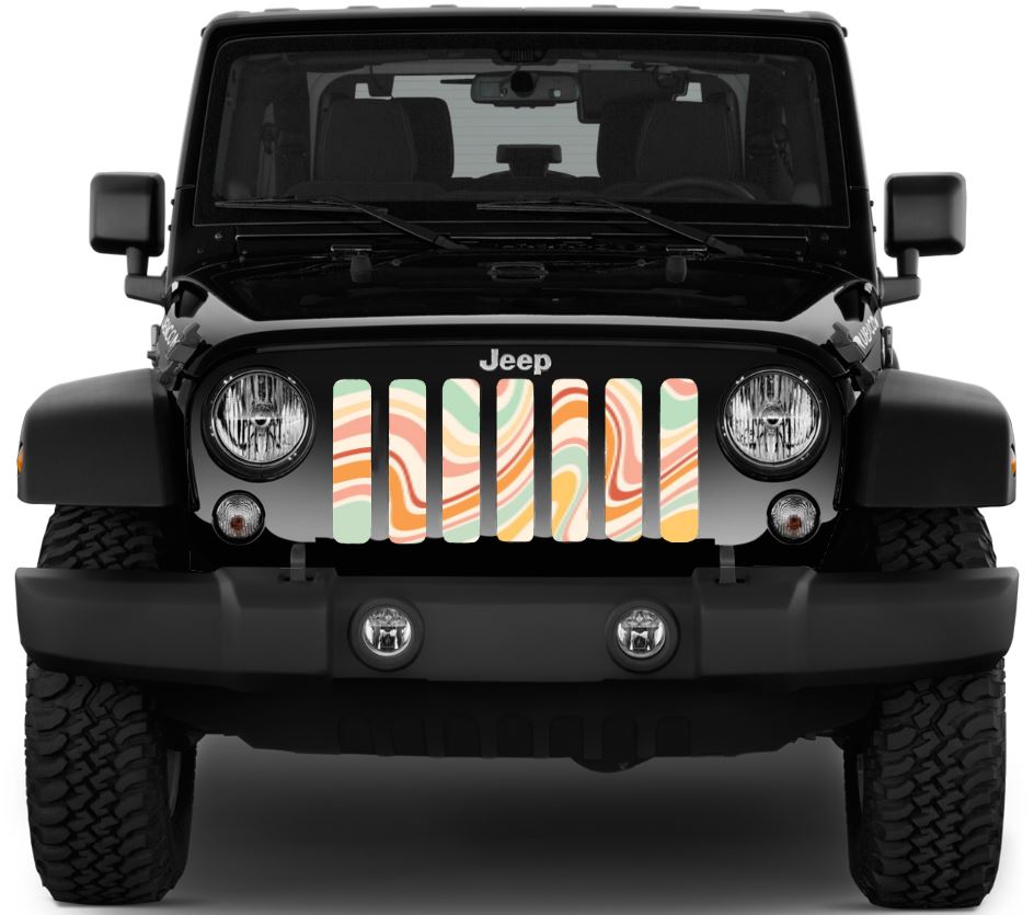 Retro Waves Grille Insert