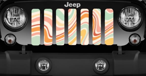 Retro Waves Grille Insert