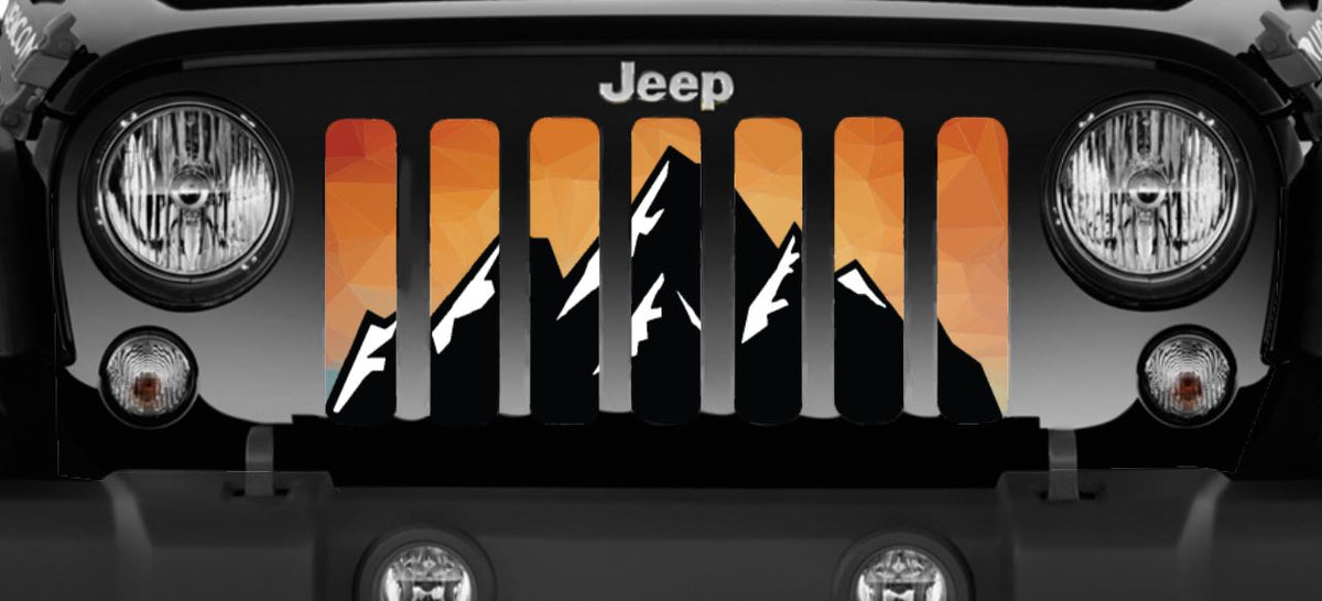 Rocky Top Orange Grille Insert