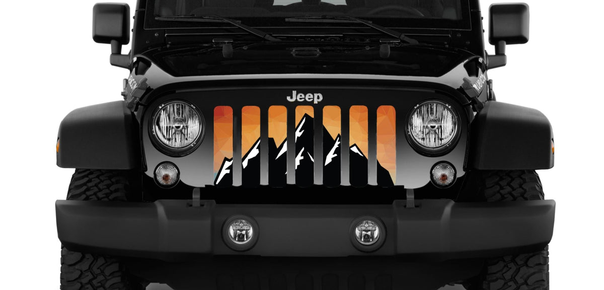 Rocky Top Orange Grille Insert