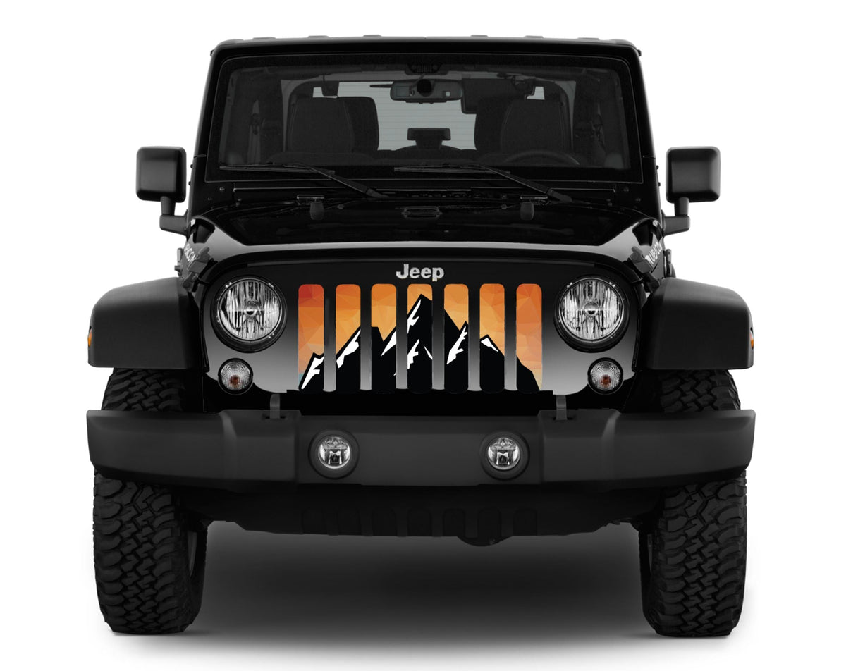 Rocky Top Orange Grille Insert