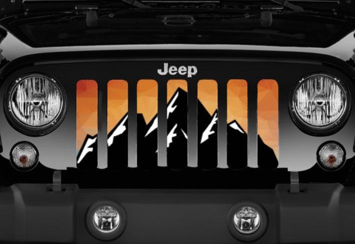 Rocky Top Orange Grille Insert