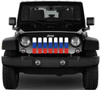 Russian Flag Grille Insert