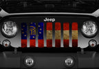 Rustic Georgia State Flag Grille Insert