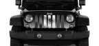 Rustic Mexico Flag Tactical Grille Insert