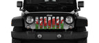 Rustic Welsh Dragon Flag Grille Insert