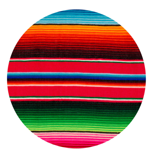 Serape Mexican Blanket Spare Tire Cover
