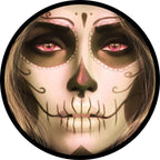 Sugar Skull Girl 2 Spare Tire Cover