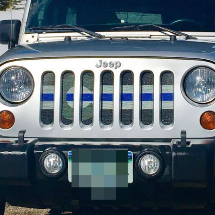 Colorado Tactical Back the Blue Grille Insert