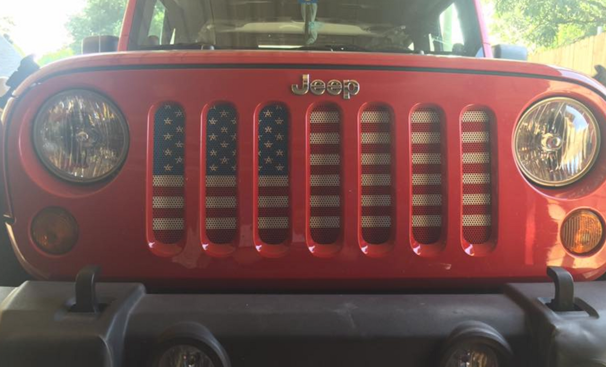Old Glory Grille Insert