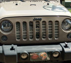 Iwo Jima American Flag Grille Insert