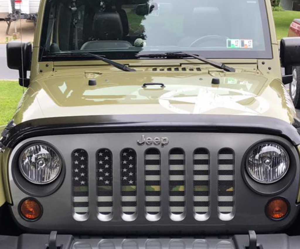 Tactical Woodland Stripe Grille Insert
