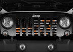 American Orange Camo Grille Insert