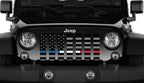 American Tactical - Back the Blue, Red and White Grille Insert