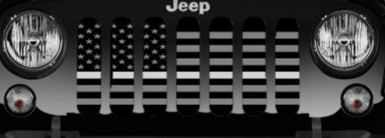 American Tactical Silver Stripe Grille Insert - Corrections