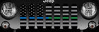 American Tactical Thin Blue and Thin Green Line Grille Insert
