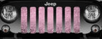 Baby Pink Fleck Print Grille Insert