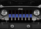 Back the Blue Line Grille Insert (Thin Blue Line)