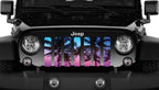 Beach Palm Tree Grille Insert