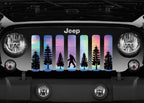 Bigfoot - Rainbow Chrome Background Grille Insert