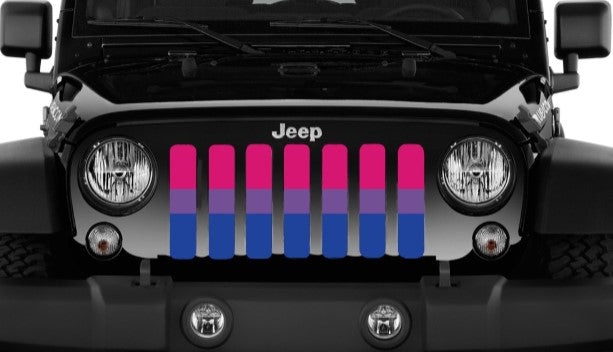 Bisexual Pride Flag Grille Insert