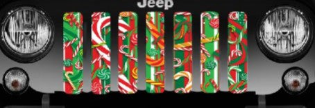 Canes of Candy Grille Insert