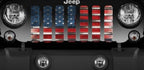 Captain America Flag Grille Insert