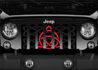 Celtic Knot - Firecracker Red Grille Insert