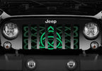 Celtic Knot Green Grille Insert