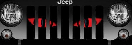 Chaos Red Eyes Grille Insert