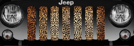 Cheetah Print Grille Insert