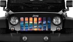 Colorful Beach Grille Insert