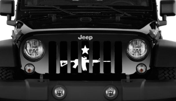 Come Take It - AR Jeep Grille Insert