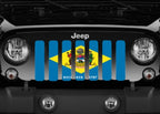 Delaware State Flag Grille Insert