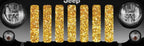 Gold Flake Print Grille Insert