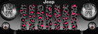 Gray and Pink Leopard Print Grille Insert
